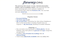 Desktop Screenshot of fawny.org